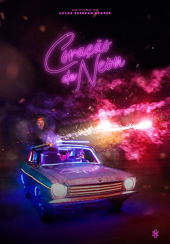 Official Poster of the film Coração de Neon