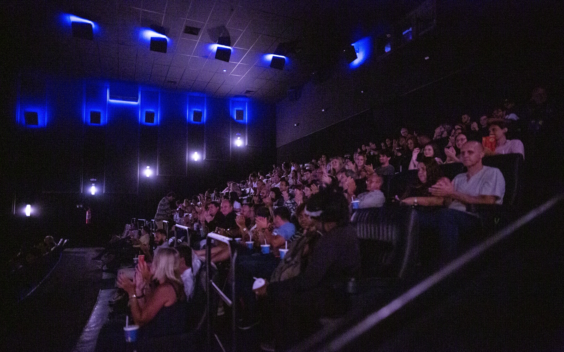 Packed audience at UCI Barra da Tijuca