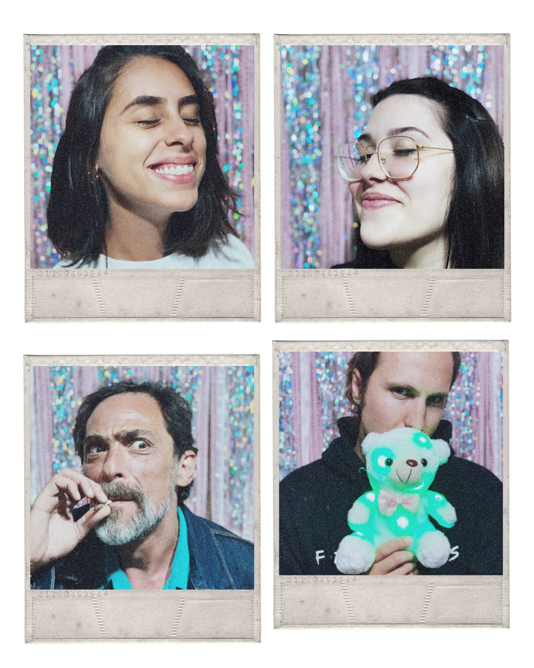 Pre-production photo of Coração de Neon 1