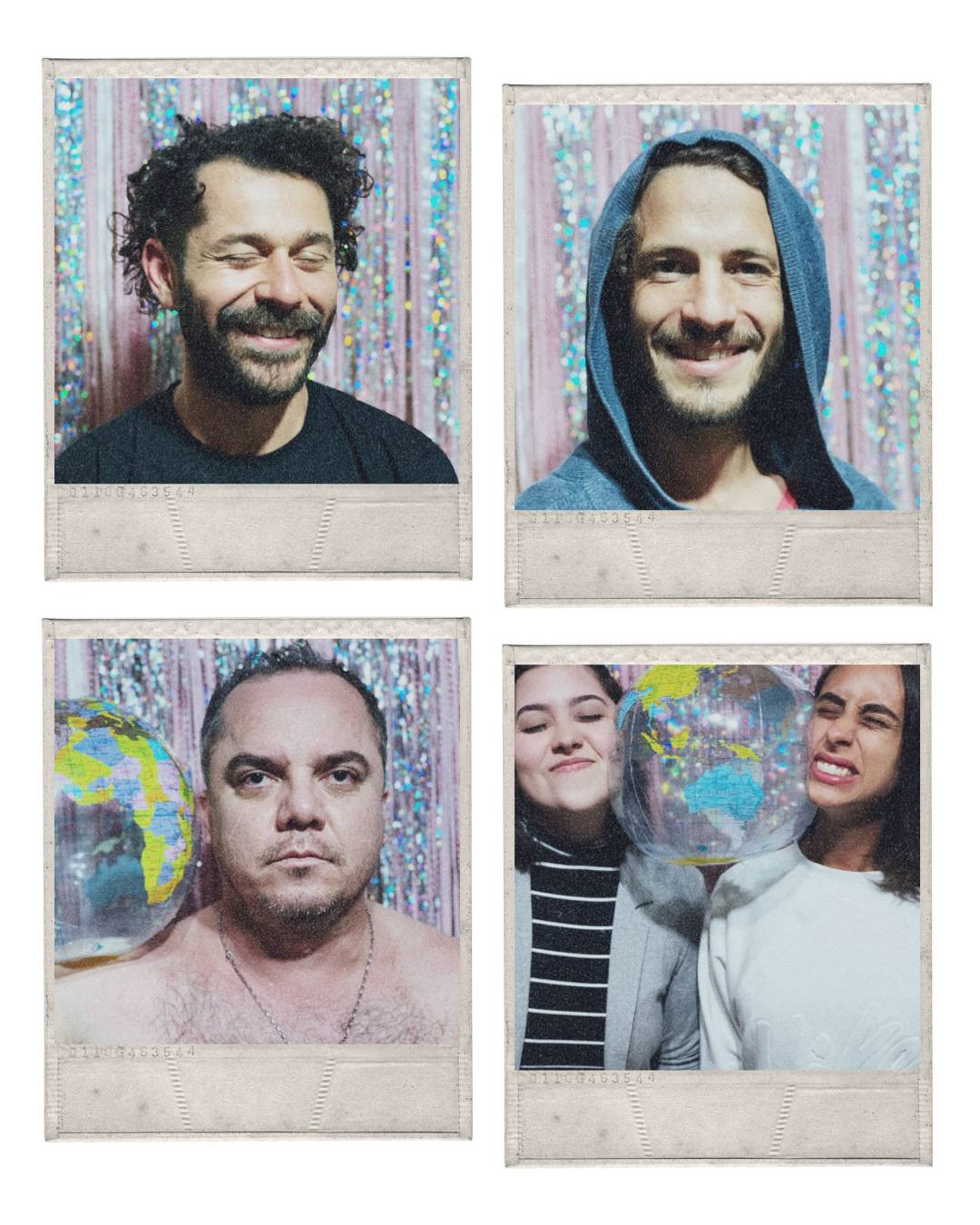 Pre-production photo of Coração de Neon 2