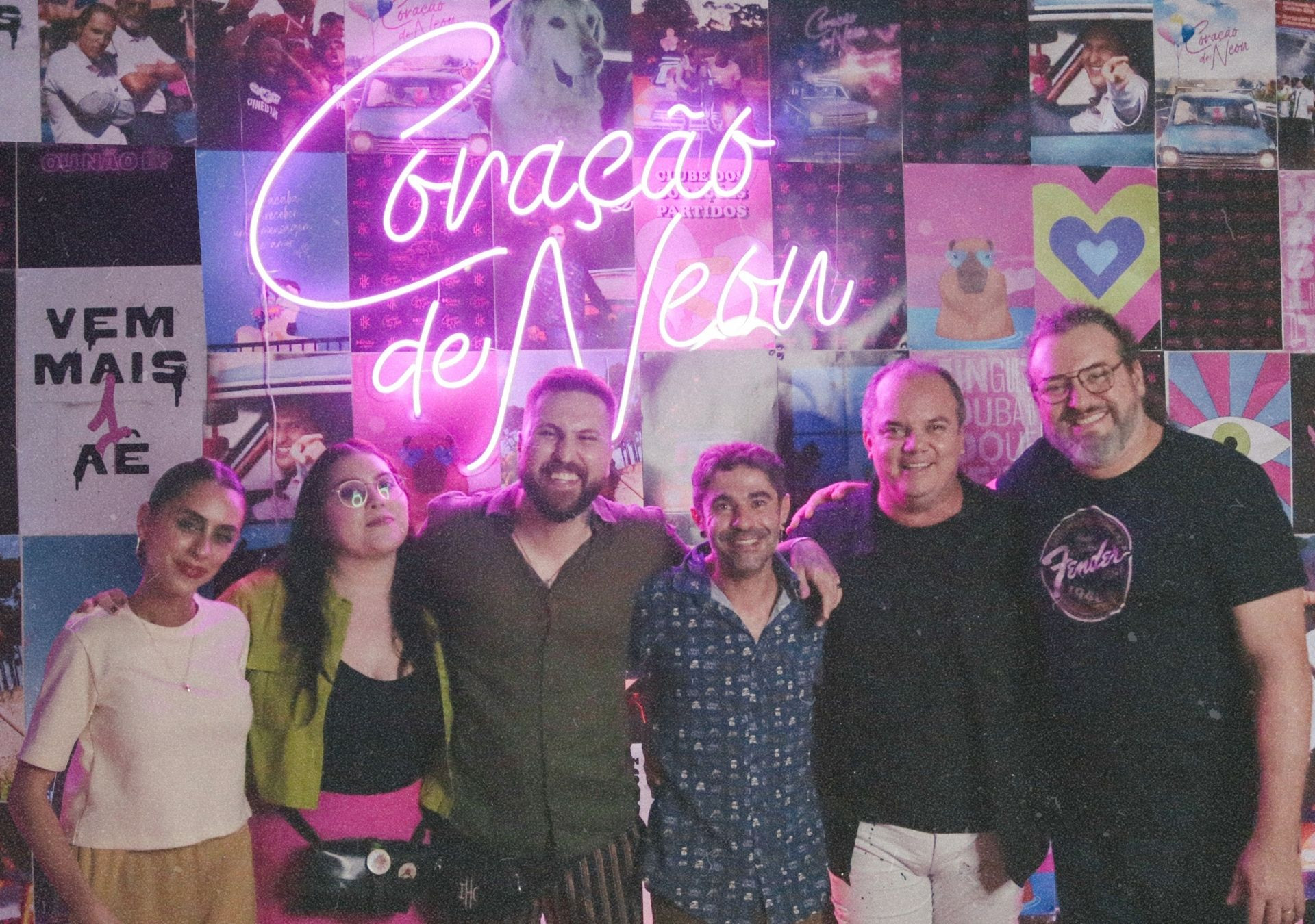 Preestreno Coração de Neon en Río de Janeiro